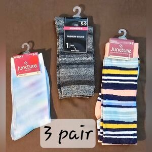 3 Pair Women's Socks